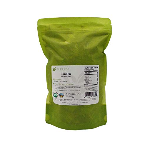 100% Pure And Organic Biokoma Linden Dried Leaves And Flowers He