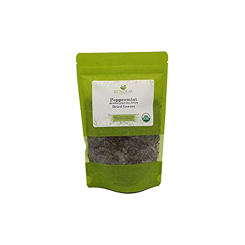 100% Pure And Organic Biokoma Peppermint Dried Leaves 50G 1.76O