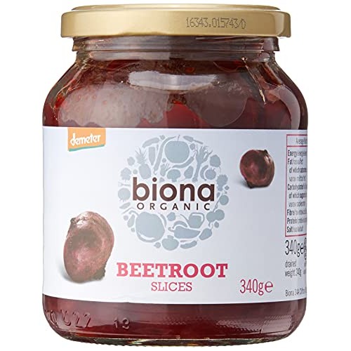 BIONA Organic Beetroot Slices, 350 GR