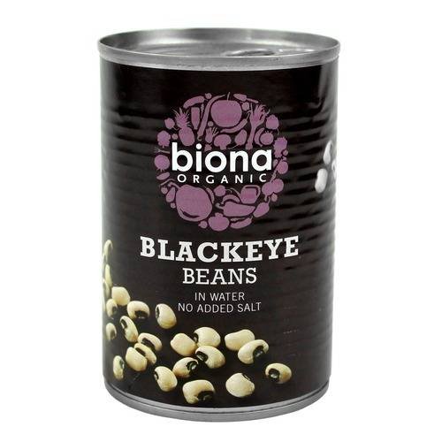 Biona Organic Blackeye Beans 400G Pack Of 6