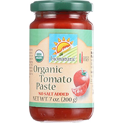 Bionaturae Organic Tomato Paste, 7 Ounce Pack Of 12