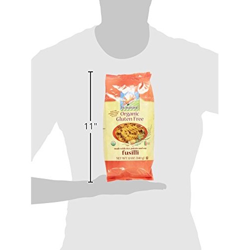 Bionaturae, Pasta, Fusilli, Gluten Free, Organic, 12 Oz
