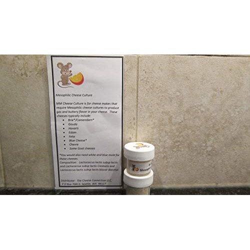 Mesophilic Culture For Brie, Camembert, Gouda, Havarti, Feta, Ed