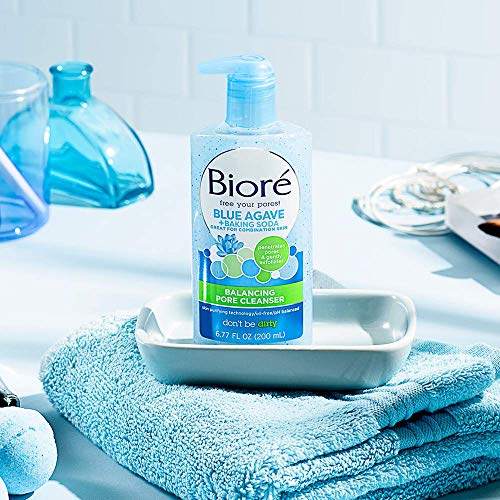 Biore Baking Soda Pore Cleanser for Combination Skin 6.77 Ounces