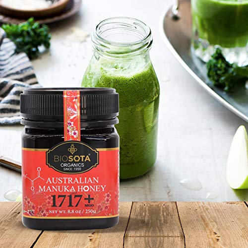 Biosota Organic Manuka Honey Mgo 1717+ - Rarest Medical Grade Ma