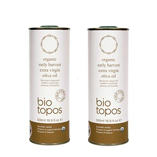 Biotopos-Dry Farmed-Usda Organic-Premium-Pure- Greek Extra Virgi
