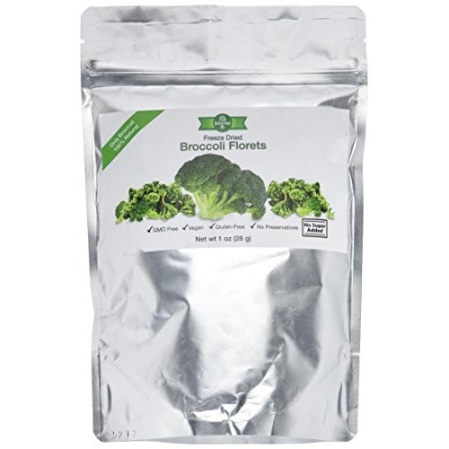 Biotree Labs Freeze Dried Broccoli Florets - Pack Of 1 Oz, 100%