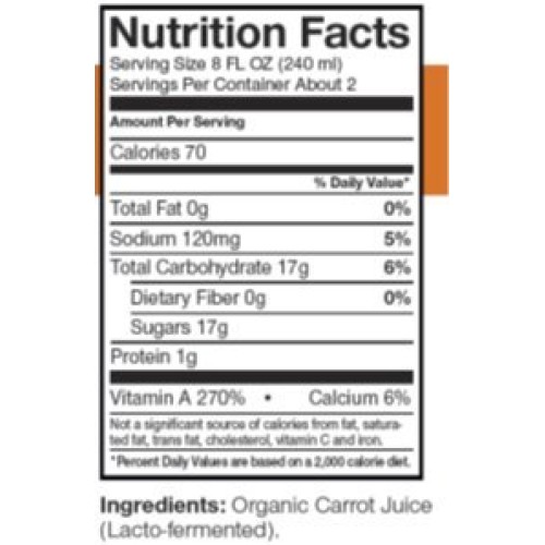 Biotta Organic Carrot Juice, 6 Bottles