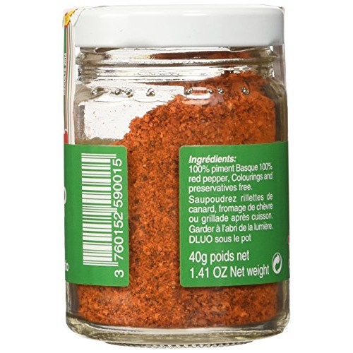 Piment Despelette - Red Chili Pepper Powder From France 1.41Oz