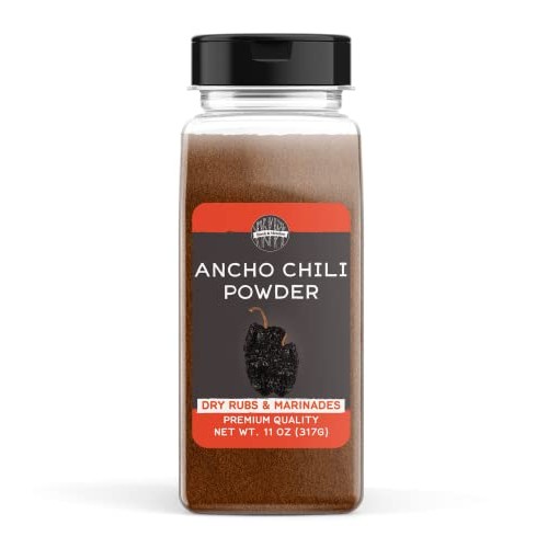 Birch & Meadow 11 oz of Ancho Chile Powder, Spicy & Flavorful, D...