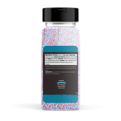 Birch & Meadow 2 Cups of Cotton Candy Crunch, Ice Cream Topping,...