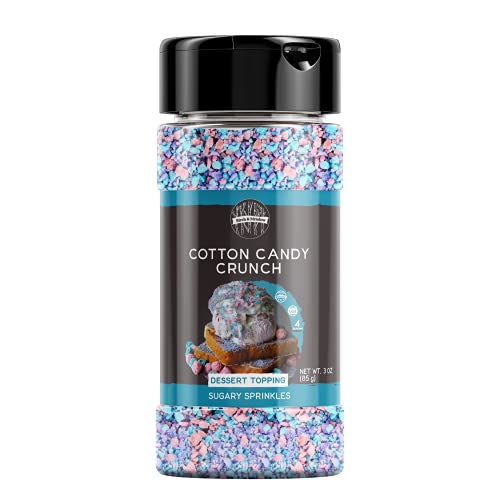 Birch & Meadow 5 Tbsp of Cotton Candy Crunch, Ice Cream Topping,...