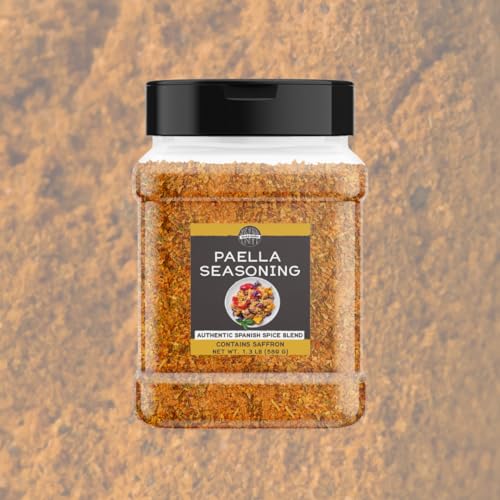 Birch & Meadow Paella Seasoning, 1.3 lb, Authentic Spanish Spice...