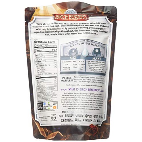 Birch Benders Griddle Cakes, Pancake Waffel Mix Chocolate Chip K