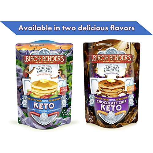 Birch Benders Keto Chocolate Chip Pancake &Amp; Waffle Mix With Almo