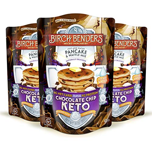 Birch Benders Keto Chocolate Chip Pancake &Amp; Waffle Mix With Almo
