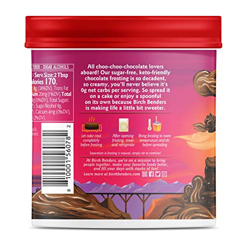 Birch Benders Keto Classic Yellow Cake Mix, 10.9Oz And Keto Choc