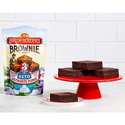 Birch Benders Keto Ultimate Fudge Brownie Mix, 3G Net Carbs, 3 P