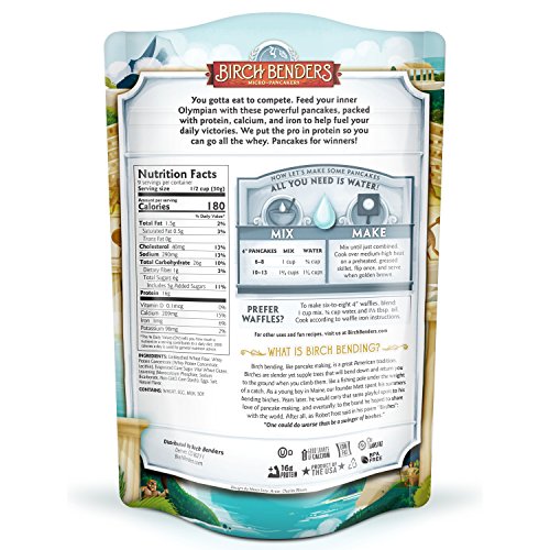 Birch Benders Pancake And Waffle Mix With Whey, Protein, 16 Oz