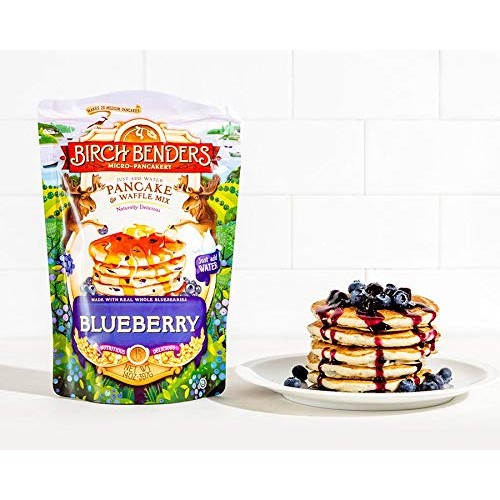 Blueberry Pancake &Amp; Waffle Mix By Birch Benders, Made With Real
