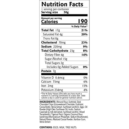 Chocolate Chip Cookie Cups By Birch Benders, Grain-Free, Gluten-