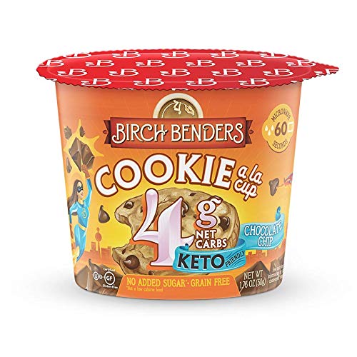 Chocolate Chip Cookie Cups By Birch Benders, Grain-Free, Gluten-