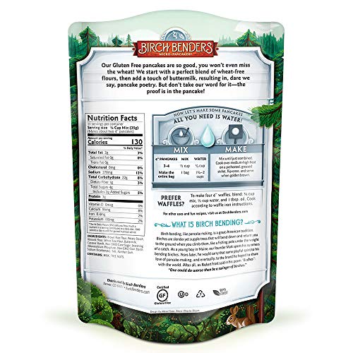 Gluten-Free Pancake And Waffle Mix By Birch Benders, Made With B