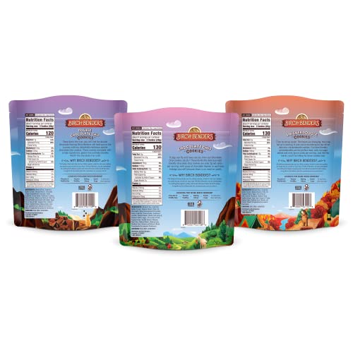 Keto Carb-Friendly Cookies Variety Pack by Birch Benders, Chocol...