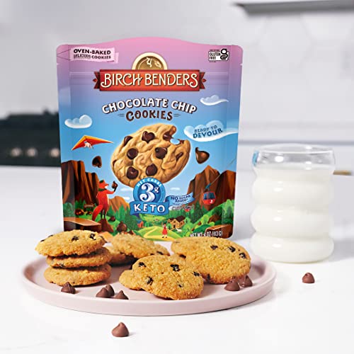 Keto Carb-Friendly Cookies Variety Pack by Birch Benders, Chocol...