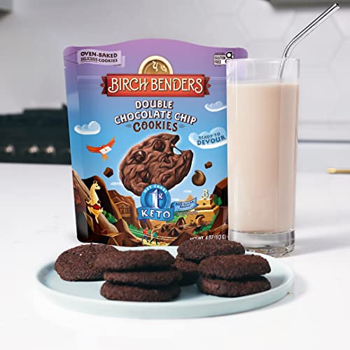 Keto Carb-Friendly Cookies Variety Pack by Birch Benders, Chocol...