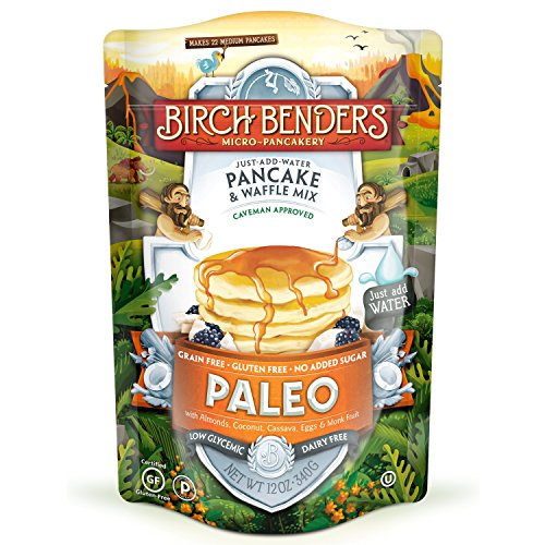 Paleo Pancake &Amp; Waffle Mix By Birch Benders, Low-Carb, High Prot