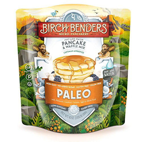 Paleo Pancake And Waffle Mix By Birch Benders, Low-Carb, High Pr