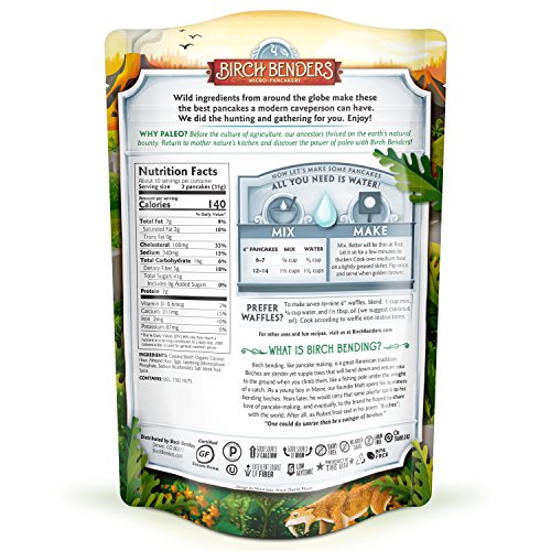 Paleo Pancake And Waffle Mix By Birch Benders, Made With Cassava
