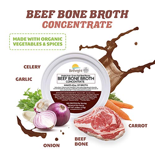 Grass Fed Beef Bone Broth, Beef Broth With Keto Collagen, Keto P