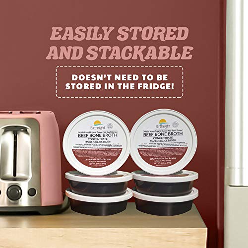 Grass Fed Beef Bone Broth, Beef Broth With Keto Collagen, Keto P
