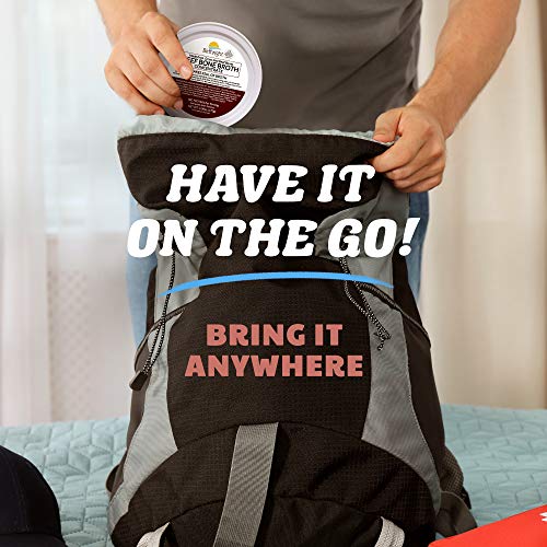 Grass Fed Beef Bone Broth, Beef Broth With Keto Collagen, Keto P