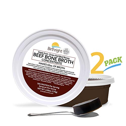 Grass Fed Beef Bone Broth, Beef Broth With Keto Collagen, Keto P