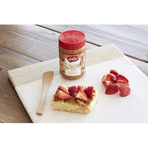 Lotus Biscoff Non Gmo Cookie Butter Spread, Creamy, 14Oz 1Count
