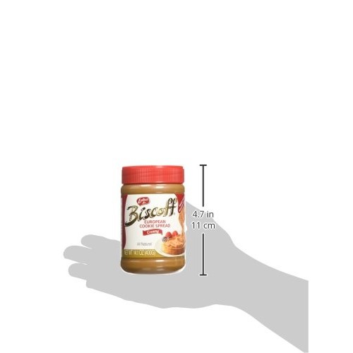 Lotus Biscoff Non Gmo Cookie Butter Spread, Creamy, 14Oz 1Count