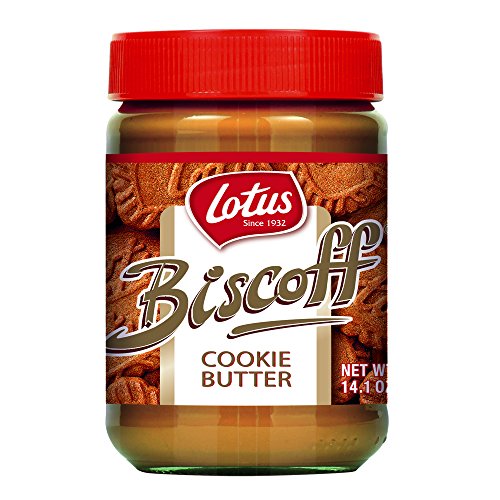 Lotus Biscoff Non Gmo Cookie Butter Spread, Creamy, 14Oz 1Count