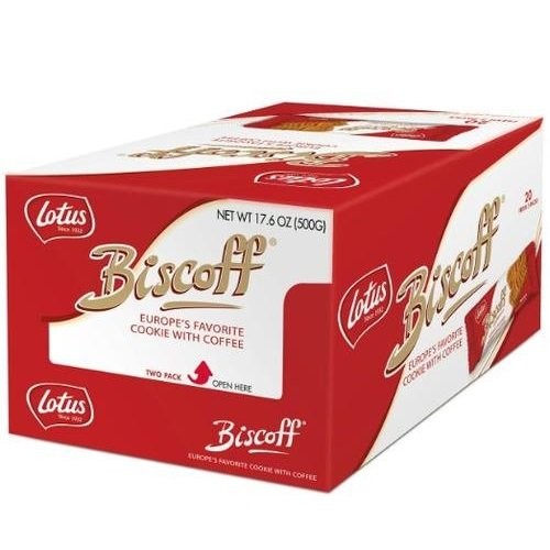 Biscoff Cookies Extra Large Caddy Twin Packs 20 Twin Packs, 40