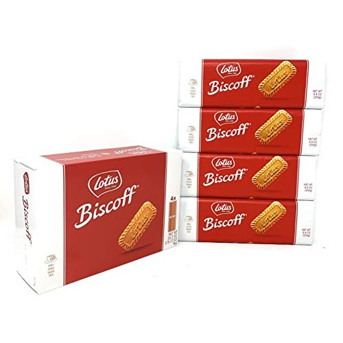Biscoff Cookies Original Singles Pack 128 Cookies / 35.2 Oz Total