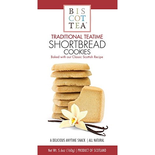 Biscottea Traditional Shortbread Cookies 8 Cookies