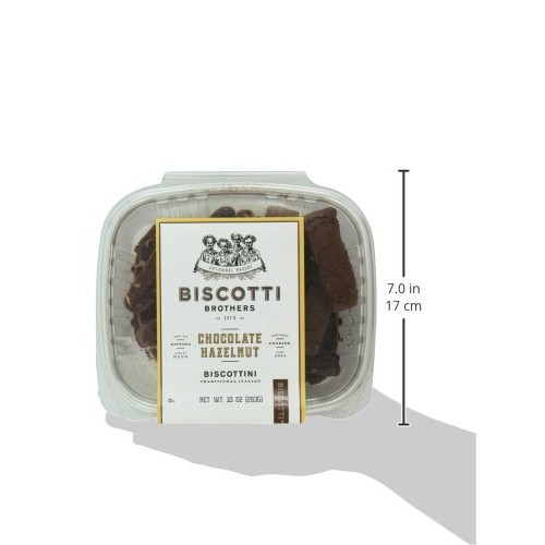 Biscotti Brothers Bakery Chocolate Hazelnut Biscottini, 10 Ounce