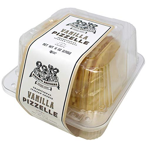 Biscotti Brothers Bakery Pizzelle Cookie, Vanilla, 6 Ounce