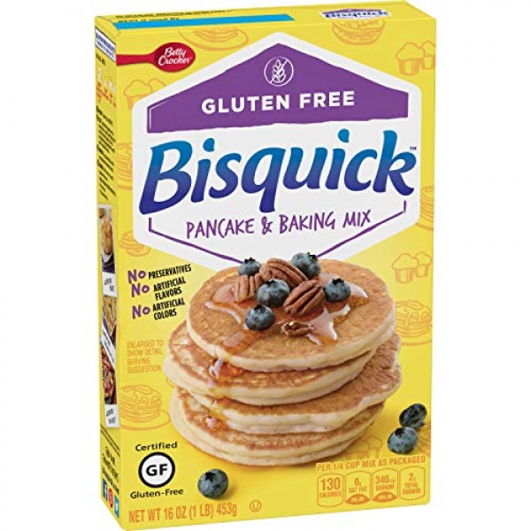 Betty Crocker Bisquick Baking Mix, Gluten Free Pancake And Waffl