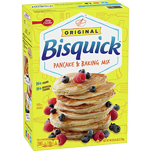 Betty Crocker Bisquick Pancake &Amp; Baking Mix 96.0 Oz Box 4 Pack