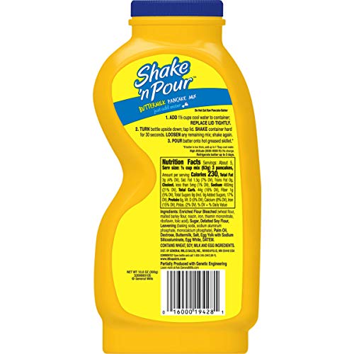 Bisquick Shake N Pour Buttermilk Pancake Mix Pack Of 3 10.6 O