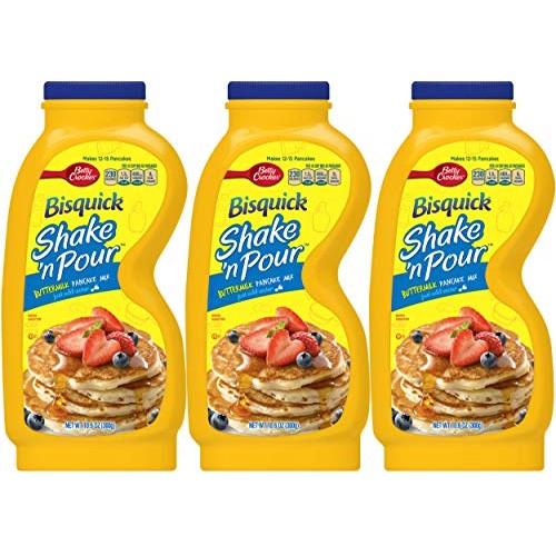 Bisquick Shake N Pour Buttermilk Pancake Mix Pack Of 3 10.6 O