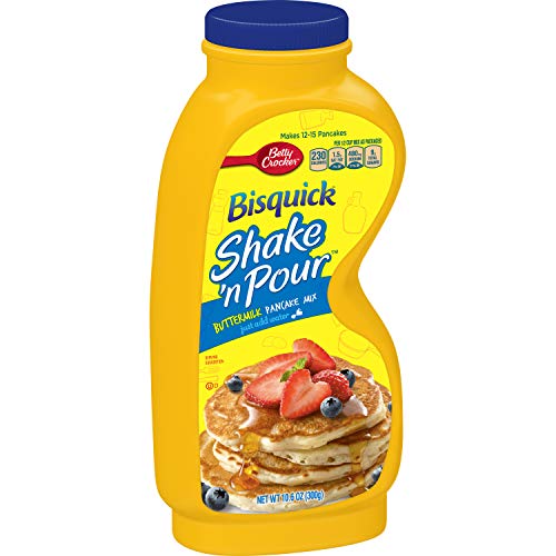 Betty Crocker Bisquick Shake N Pour Buttermilk Pancake Mix, 10.